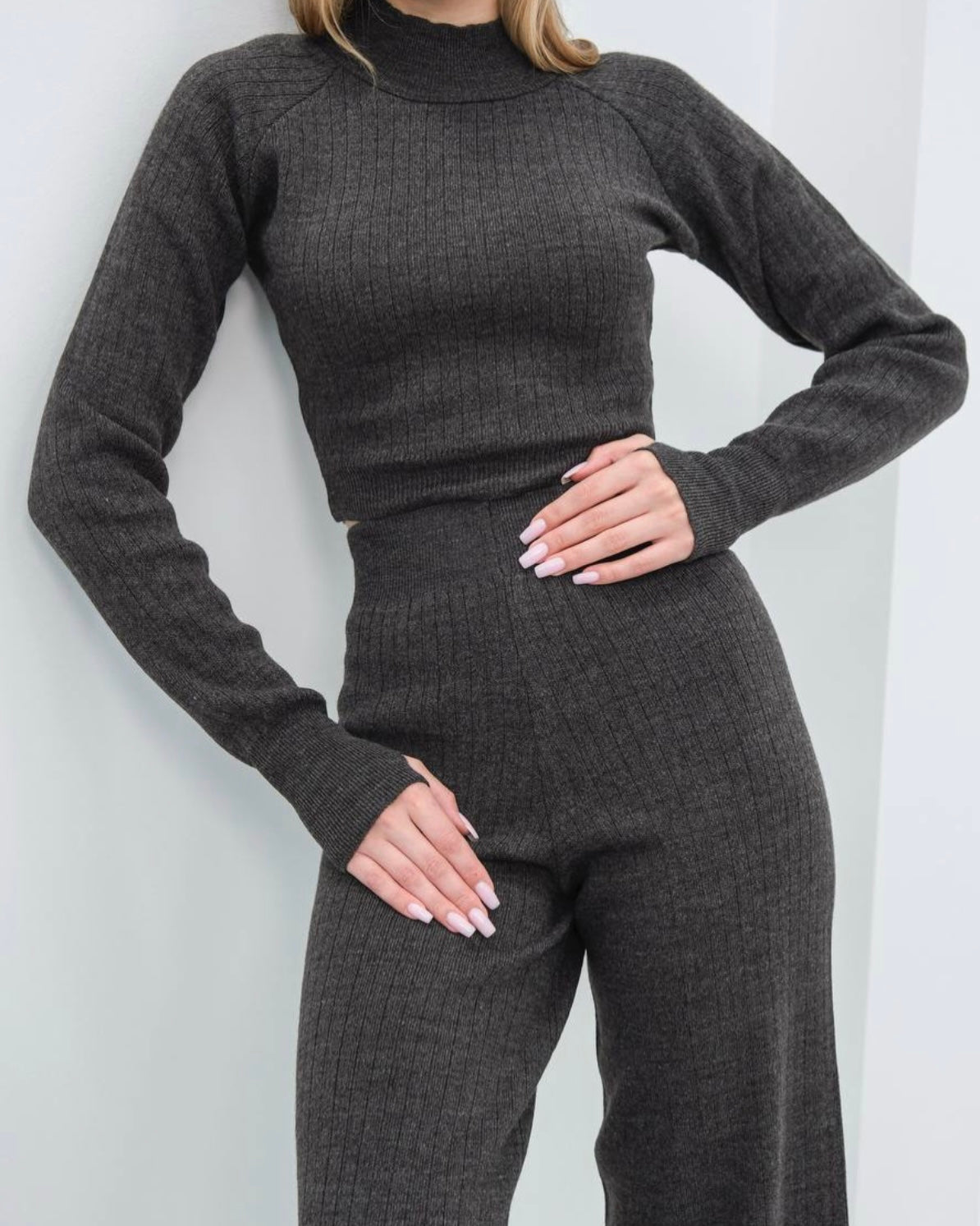 Gray 2 pieces Set