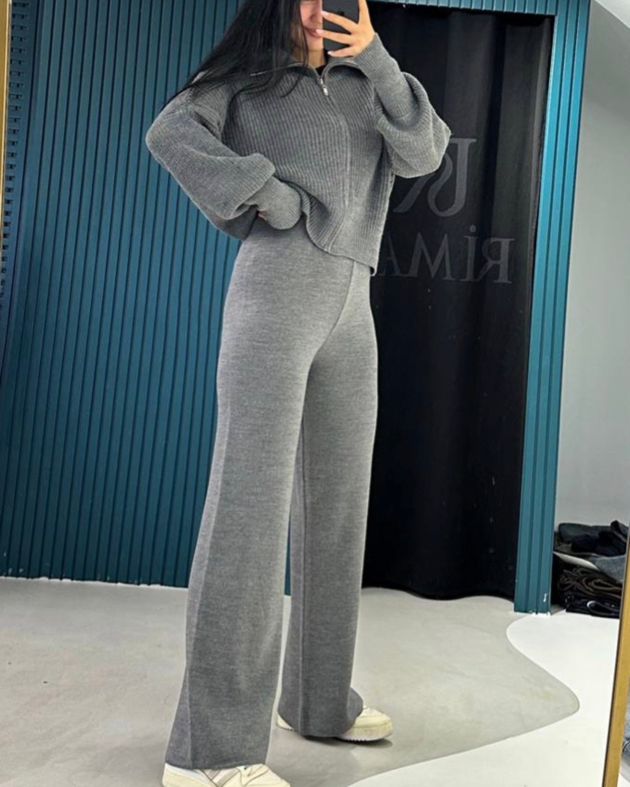 Gray Wool Set