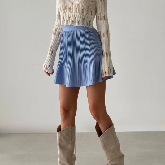 Blue Skirt