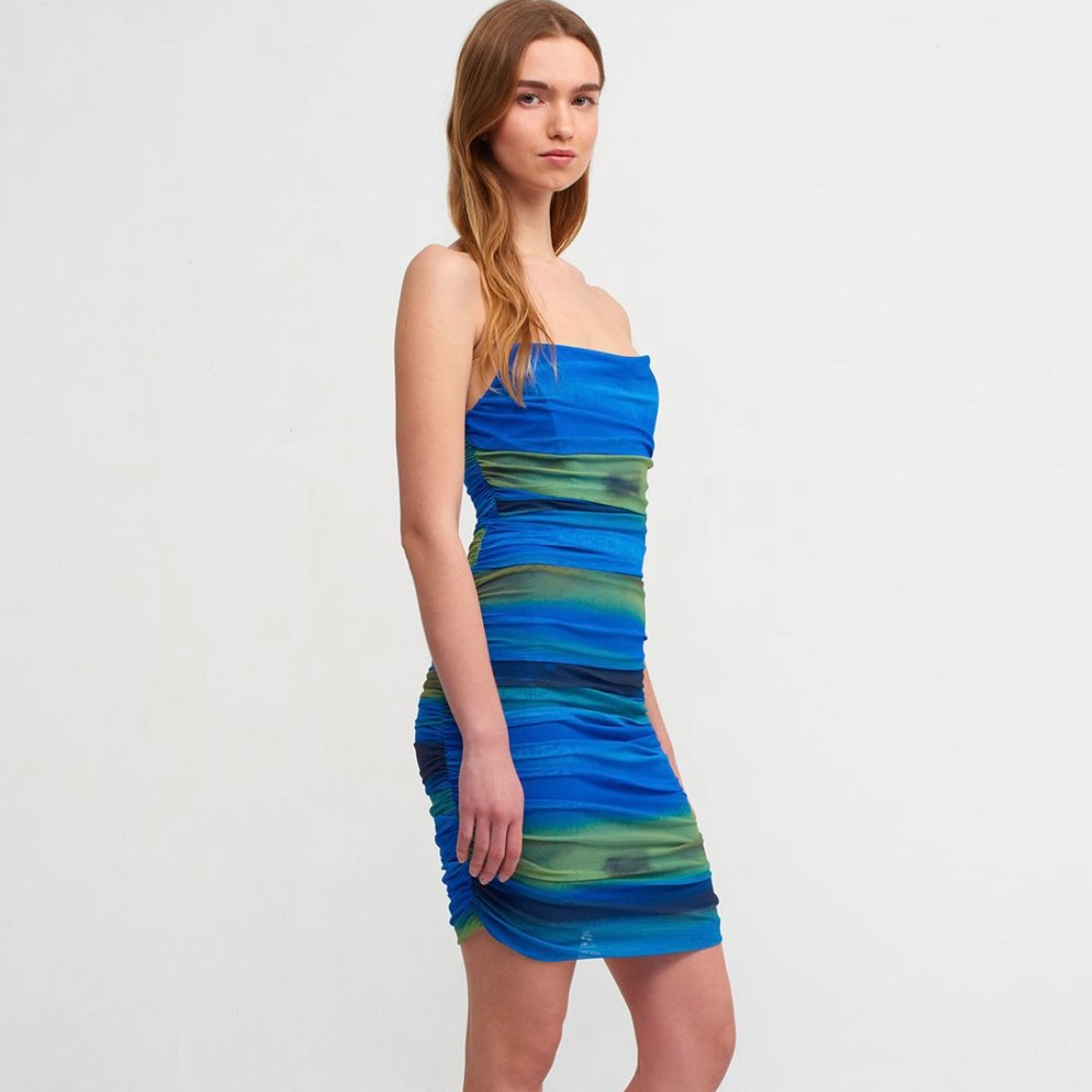 Blue Green Dress