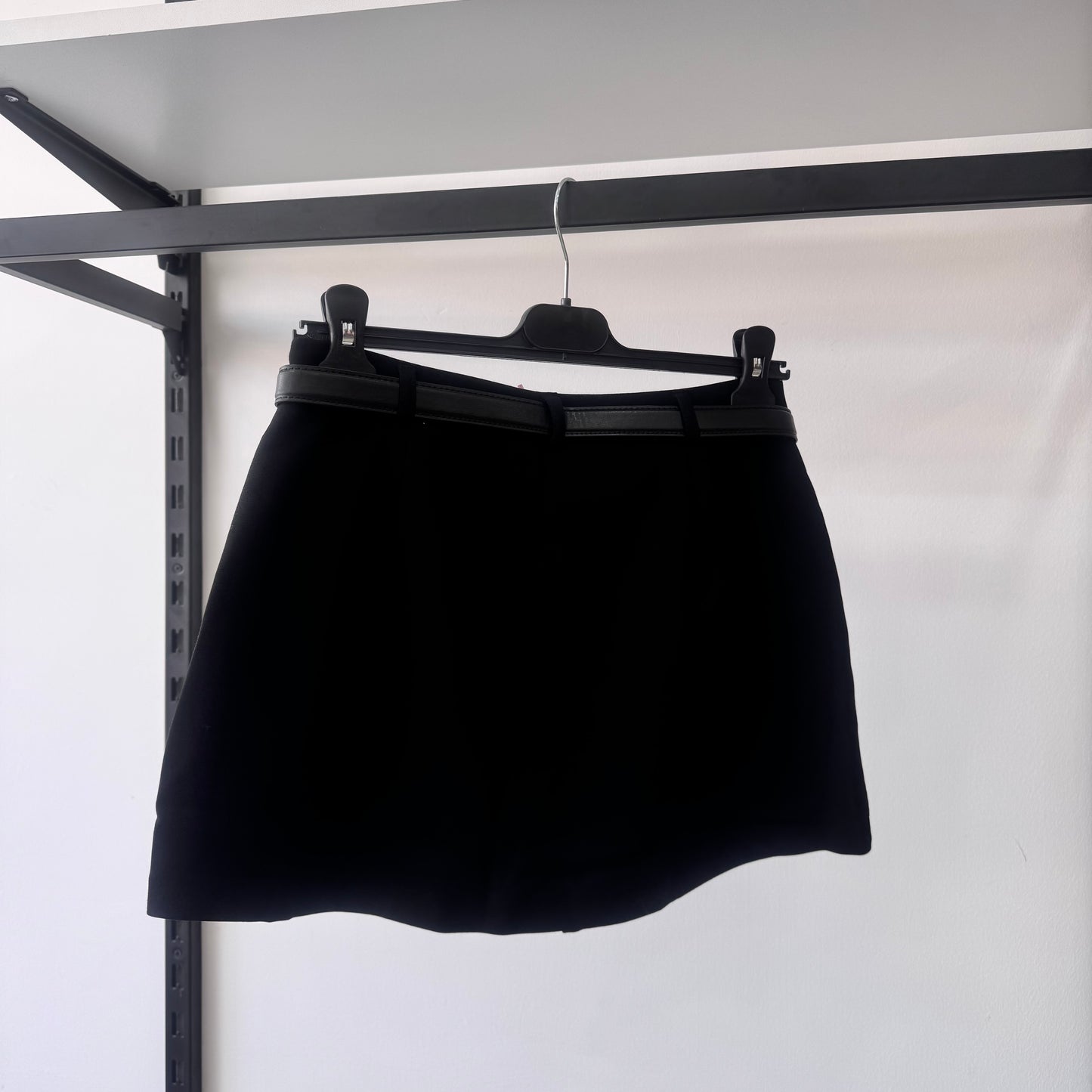 Black Skirt With Shorts Underneath