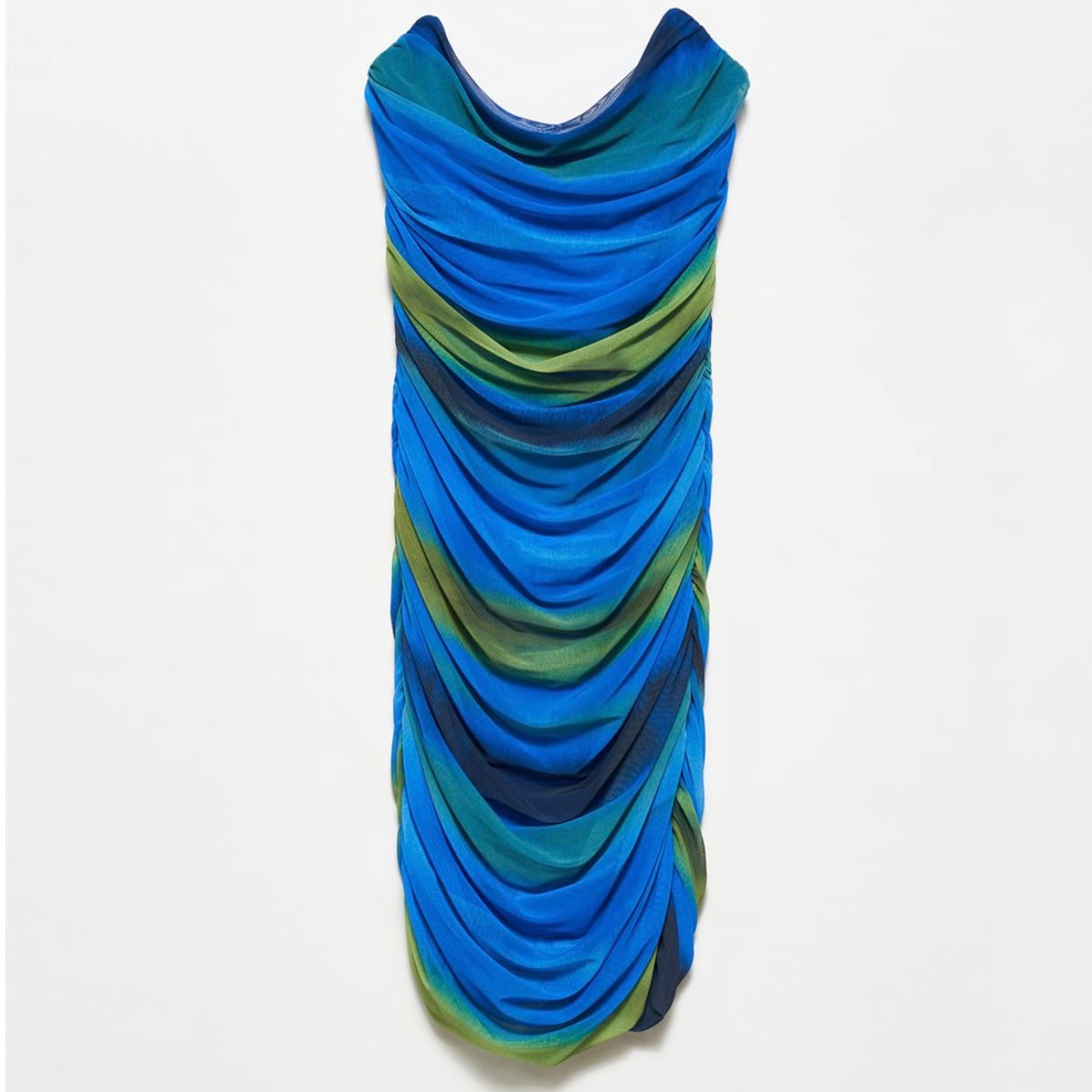 Blue Green Dress