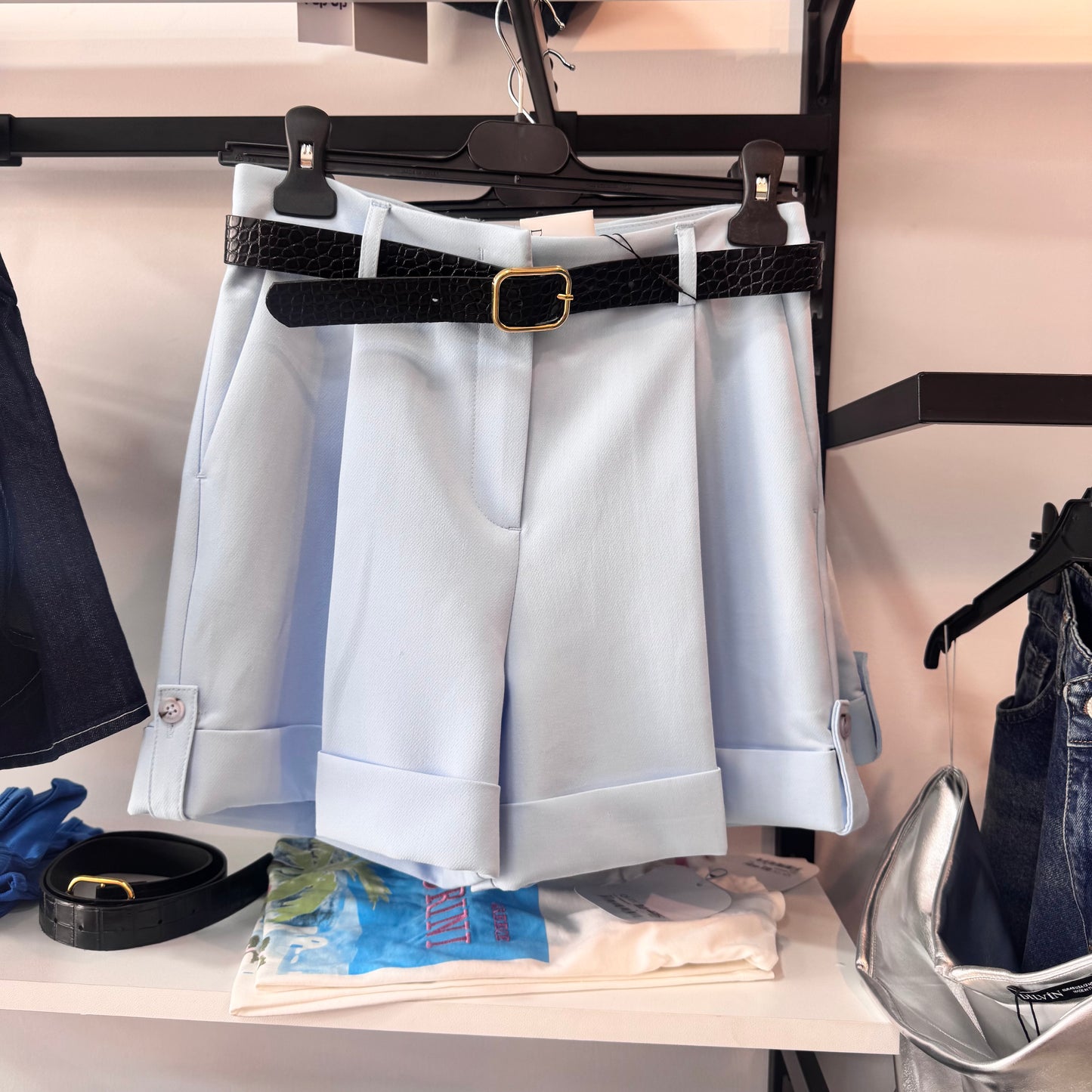 Blue Shorts