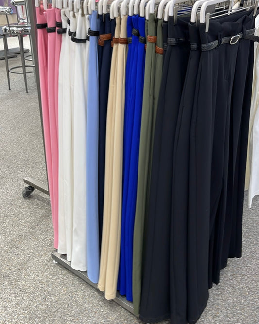 Pants With Belt