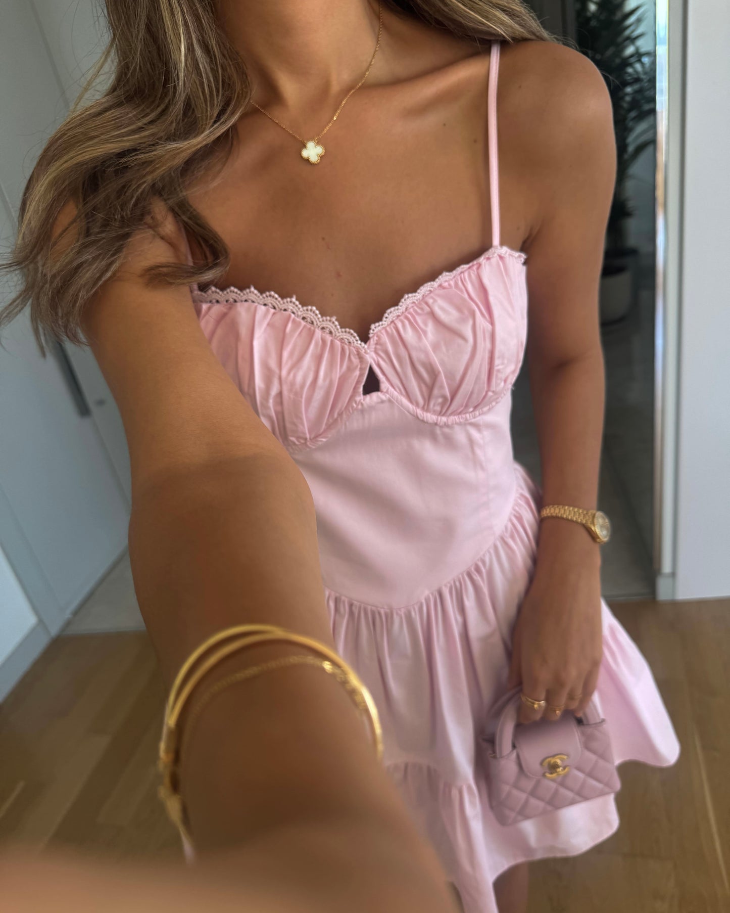 Pink Lana Dress
