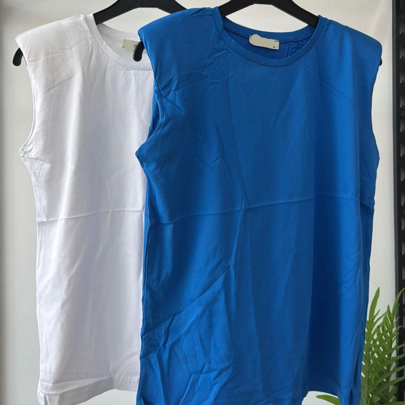 Padded Shoulders T-Shirt