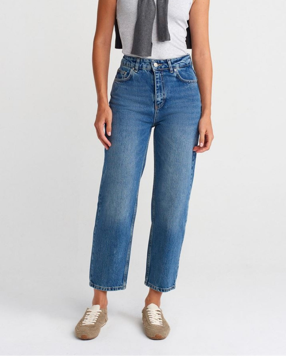 Mom Denim Pants