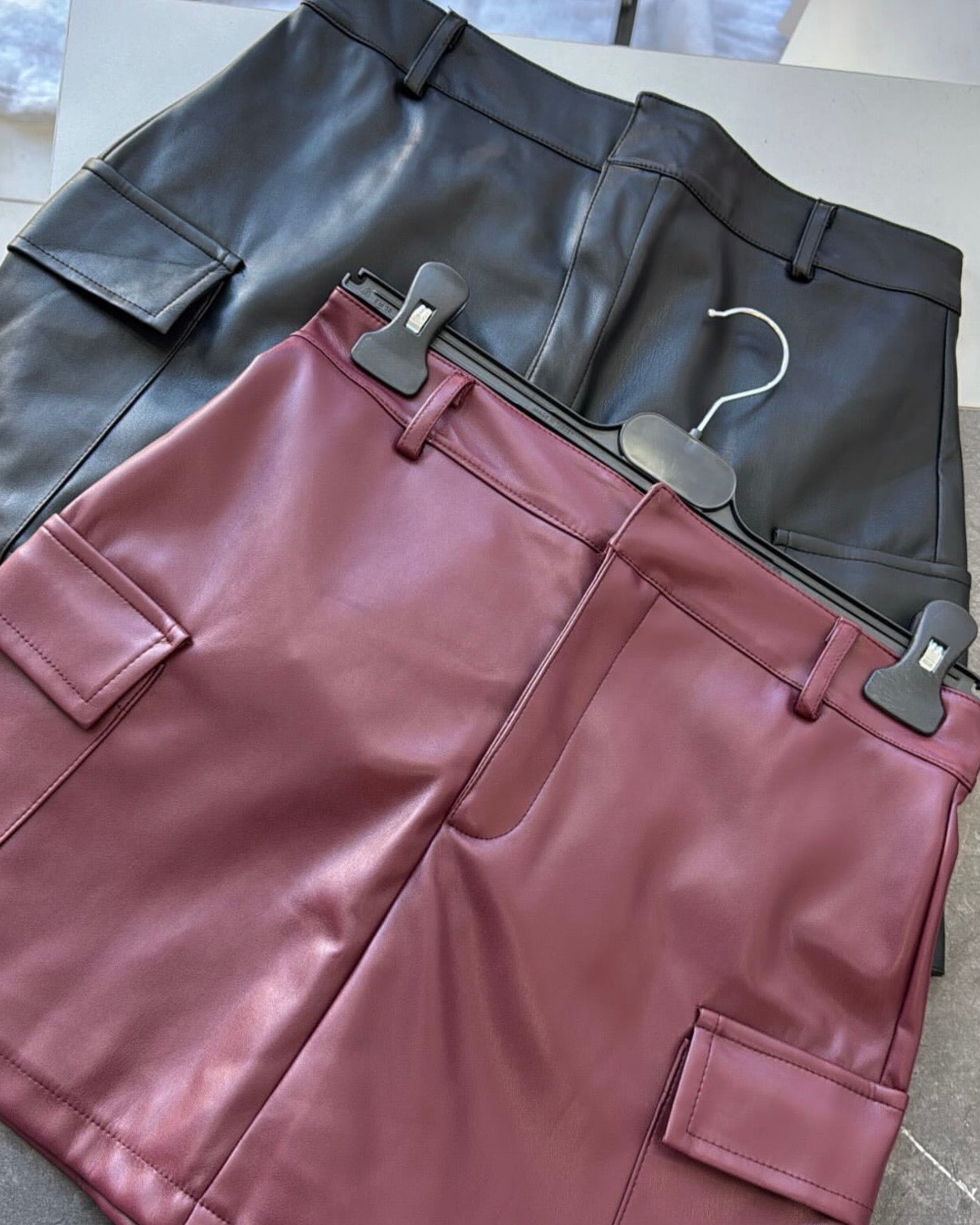 Leather Skorts