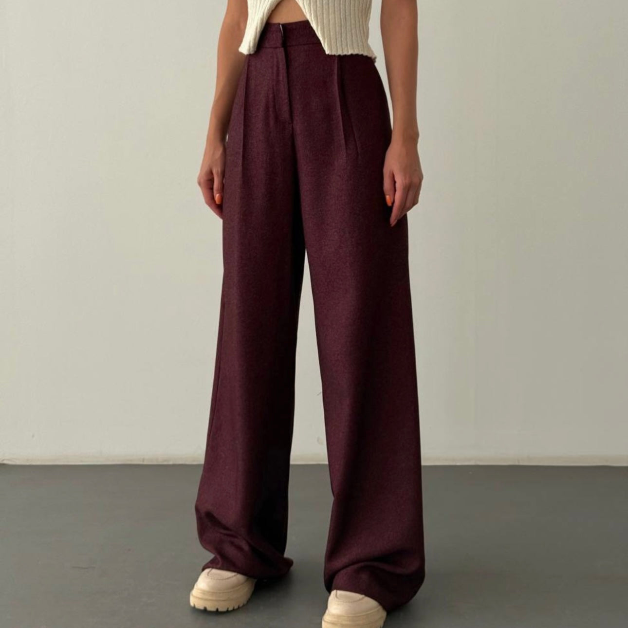 Burgundy Pants