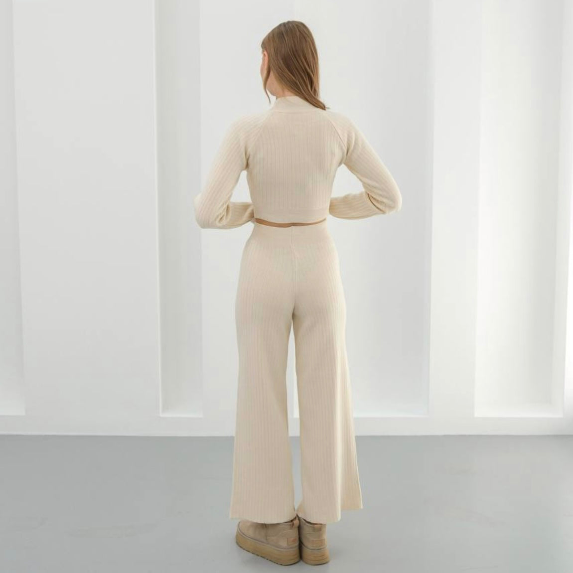 Beige 2 pieces Set