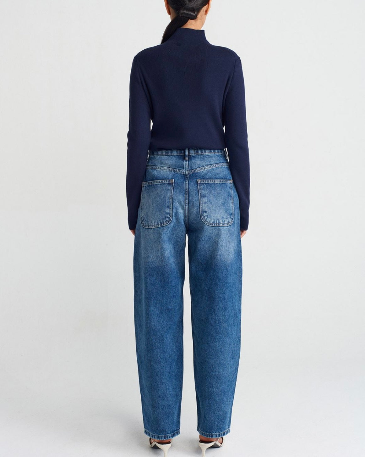 Balloon Denim Pants