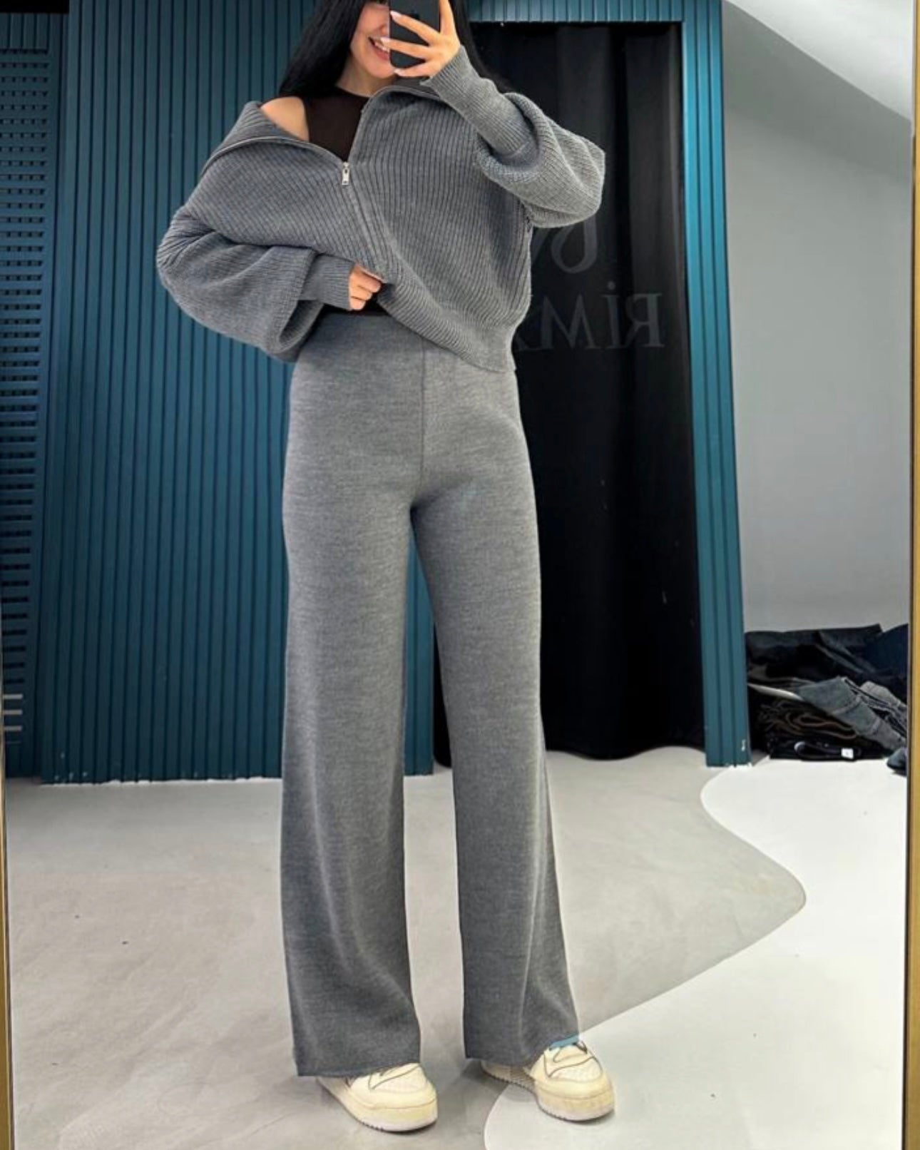 Gray Wool Set