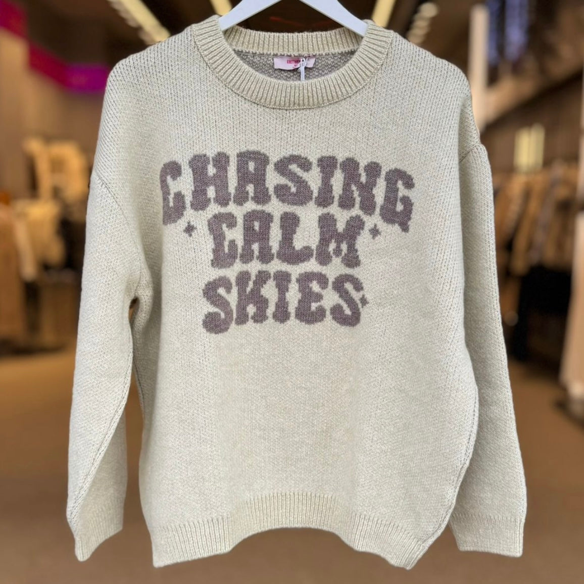 Calm Skies Sweater