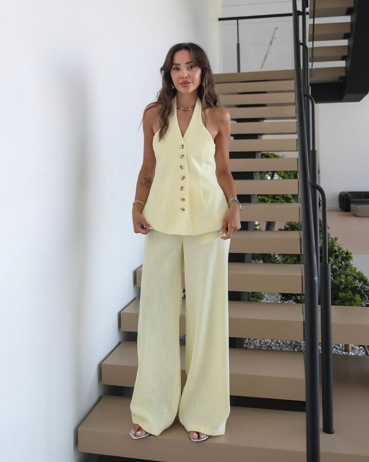 2 Pieces Linen Set