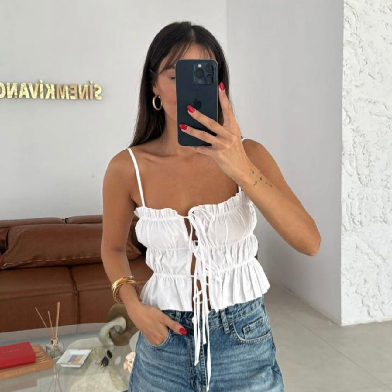 White Lace Top