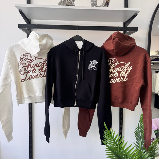 Cowboy Zipper Hoodie Jacket