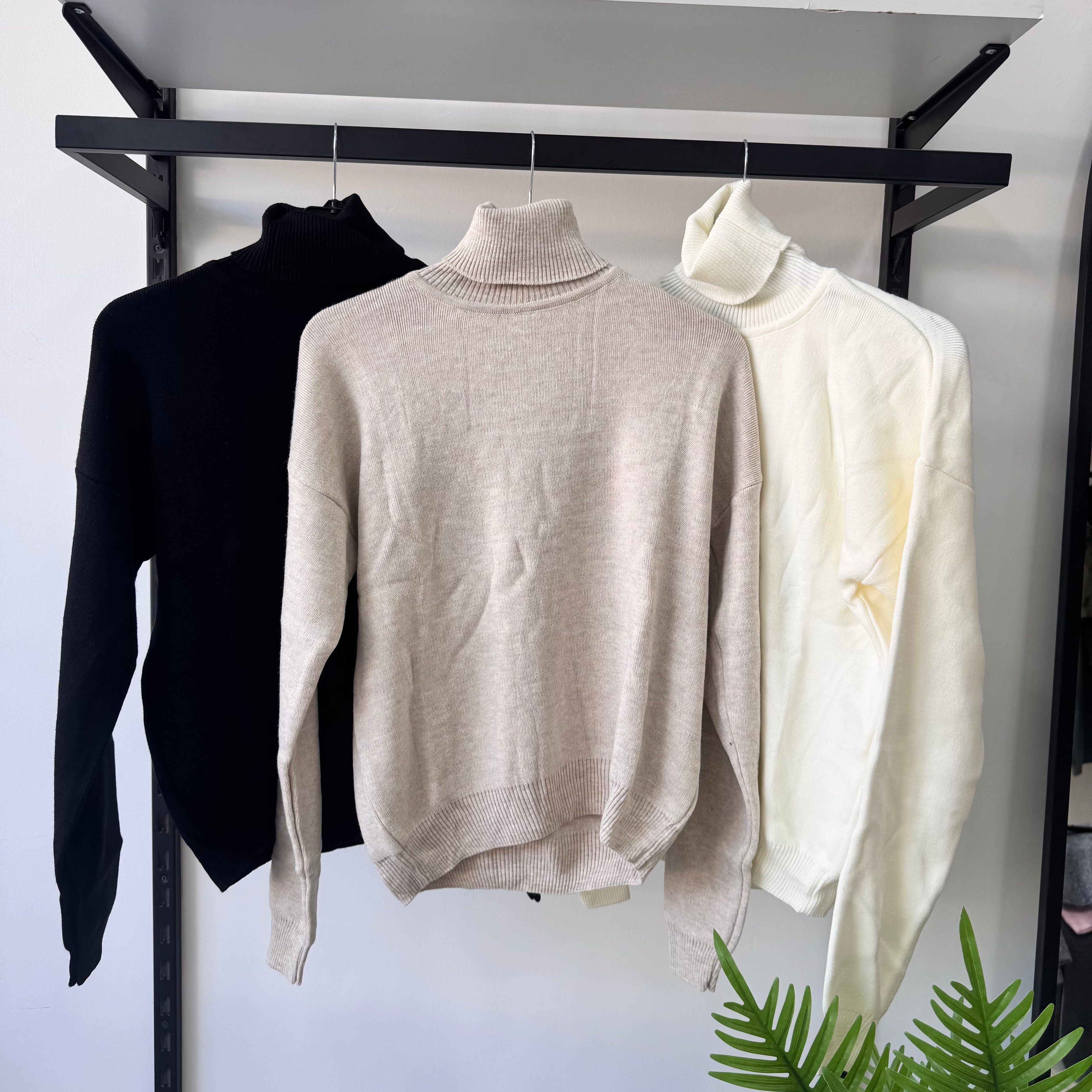 Basic Turtleneck Sweater