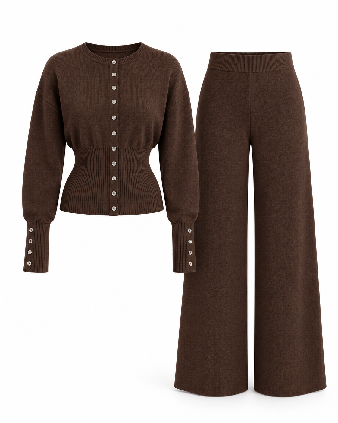 Brown Wool Set