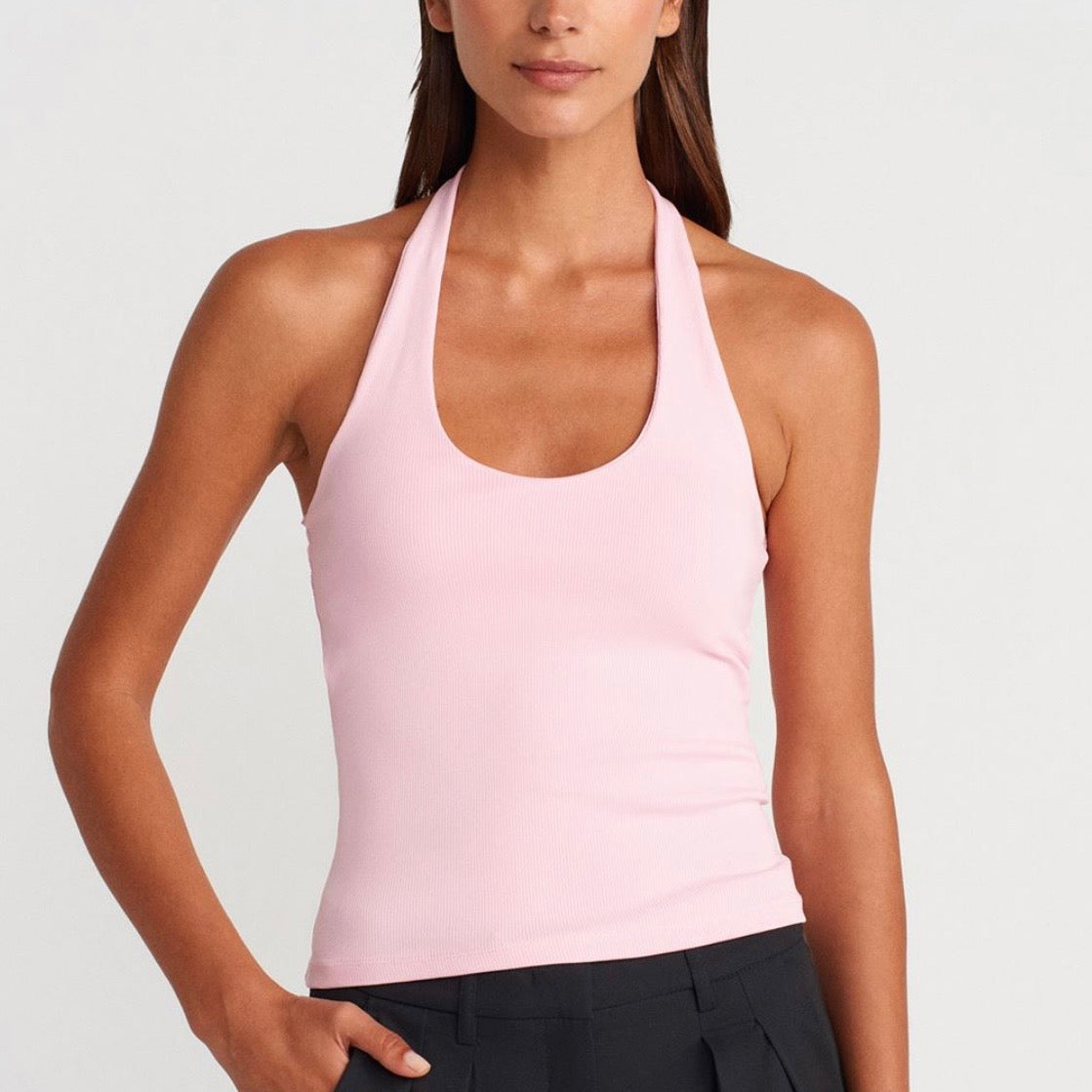 Pink Halter Top