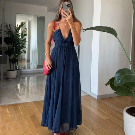 Blue Dots Dress
