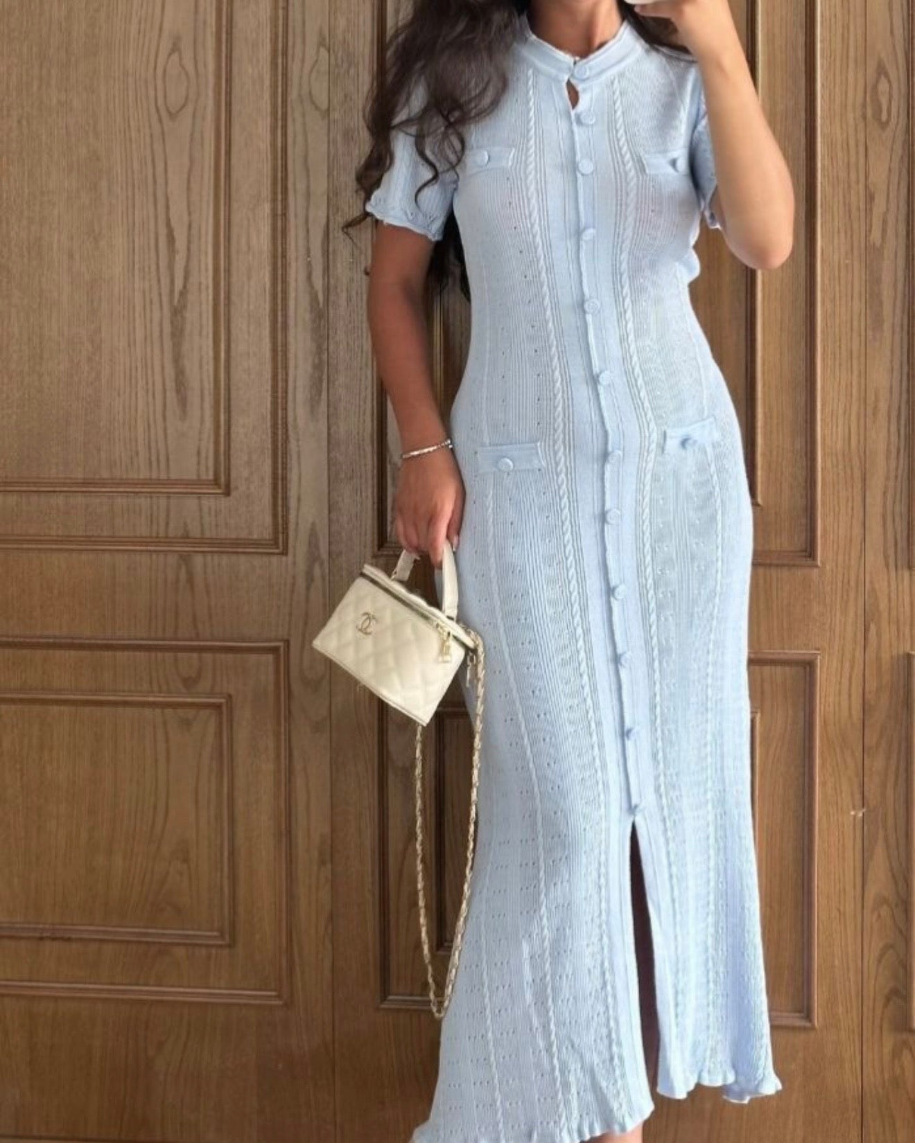 Blue Maxi Sndro Dress