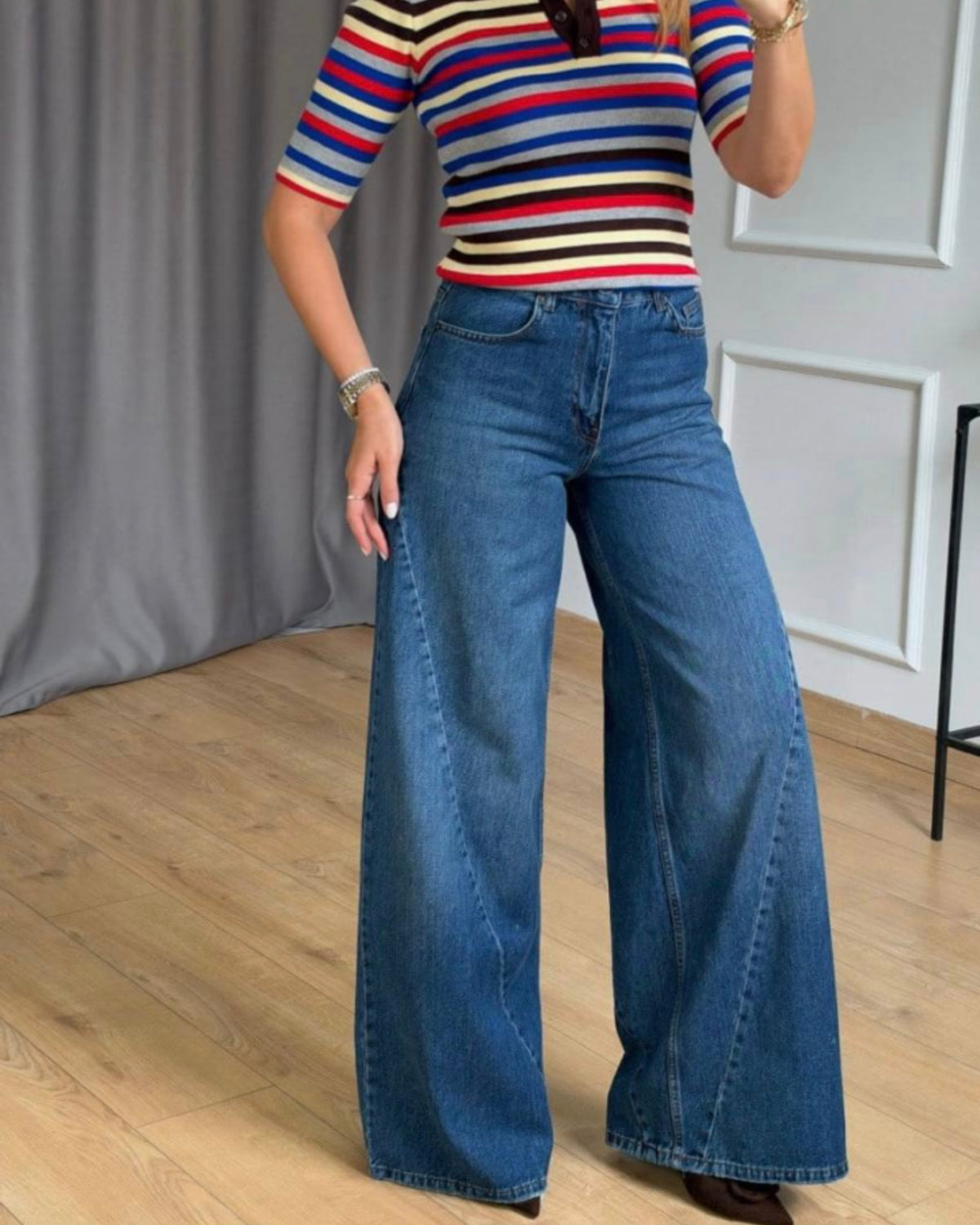 Blue Denim Pants 17