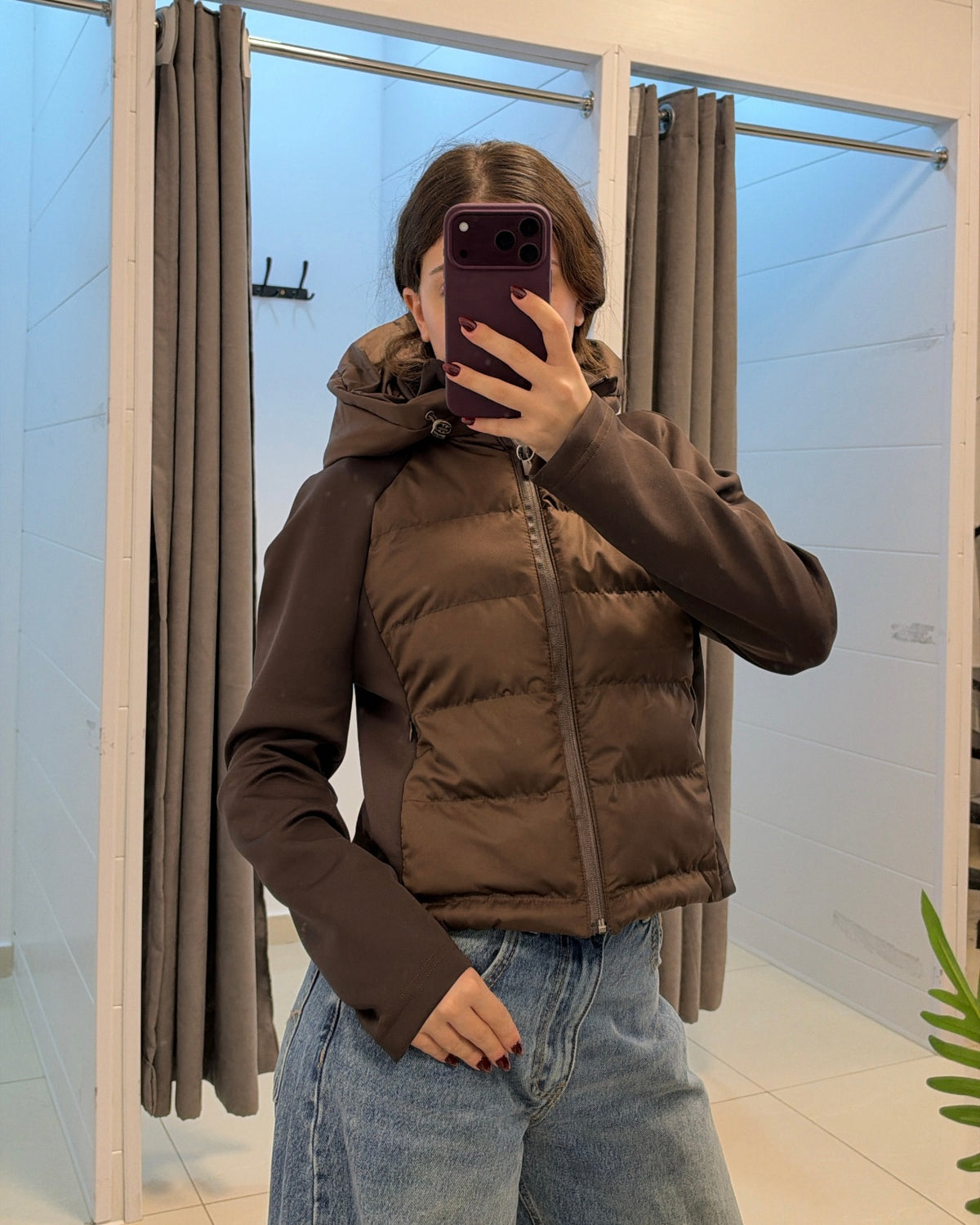 Brown Puffer Jacket