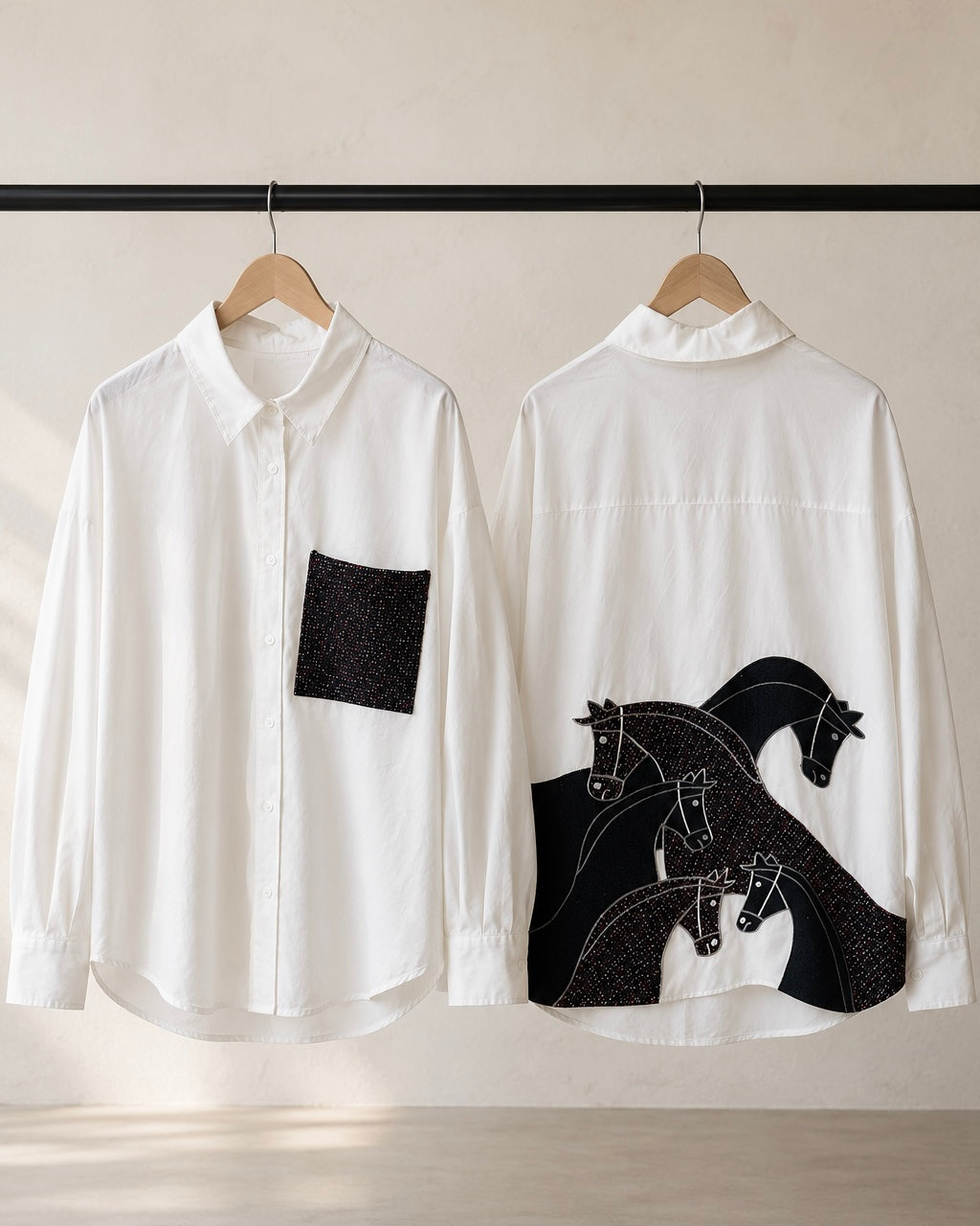 Equestrian Oversized Shirt