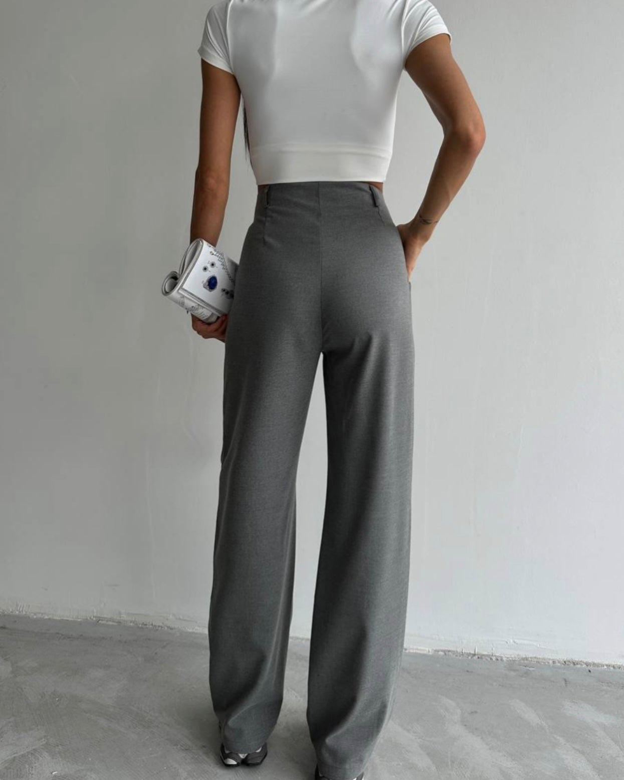 Gray Pants