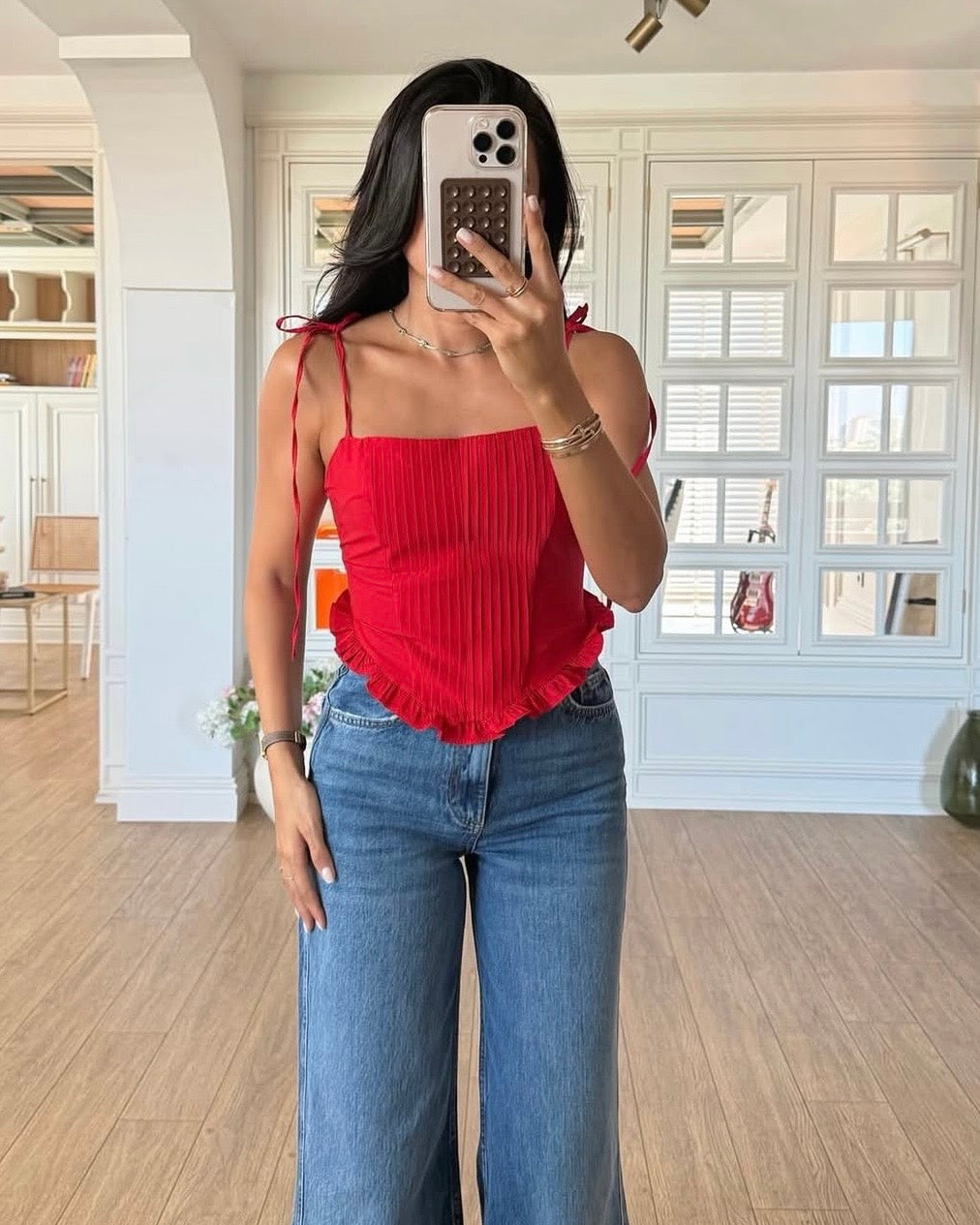 Red Pia Top