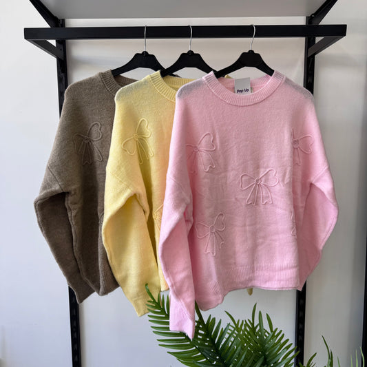 Knit Bows Sweater