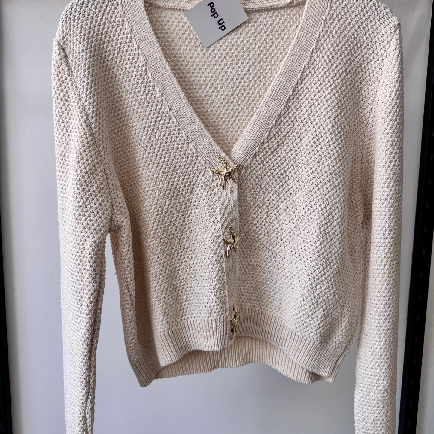Beige Starfish Sweater