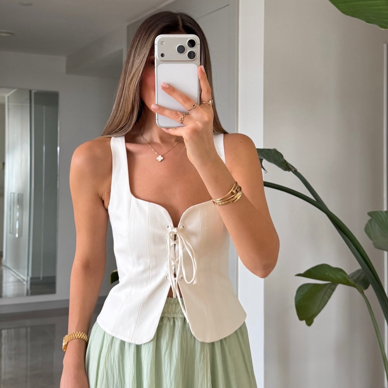White Corset