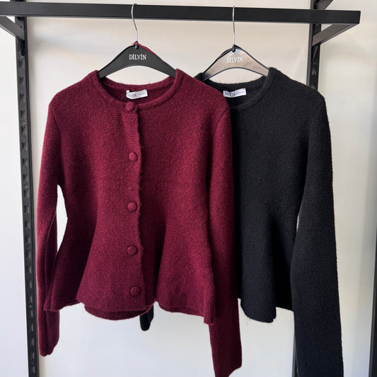 Flared Waist Sweater