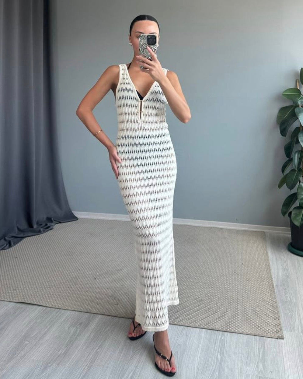 Long Beachwear Cover up Dress