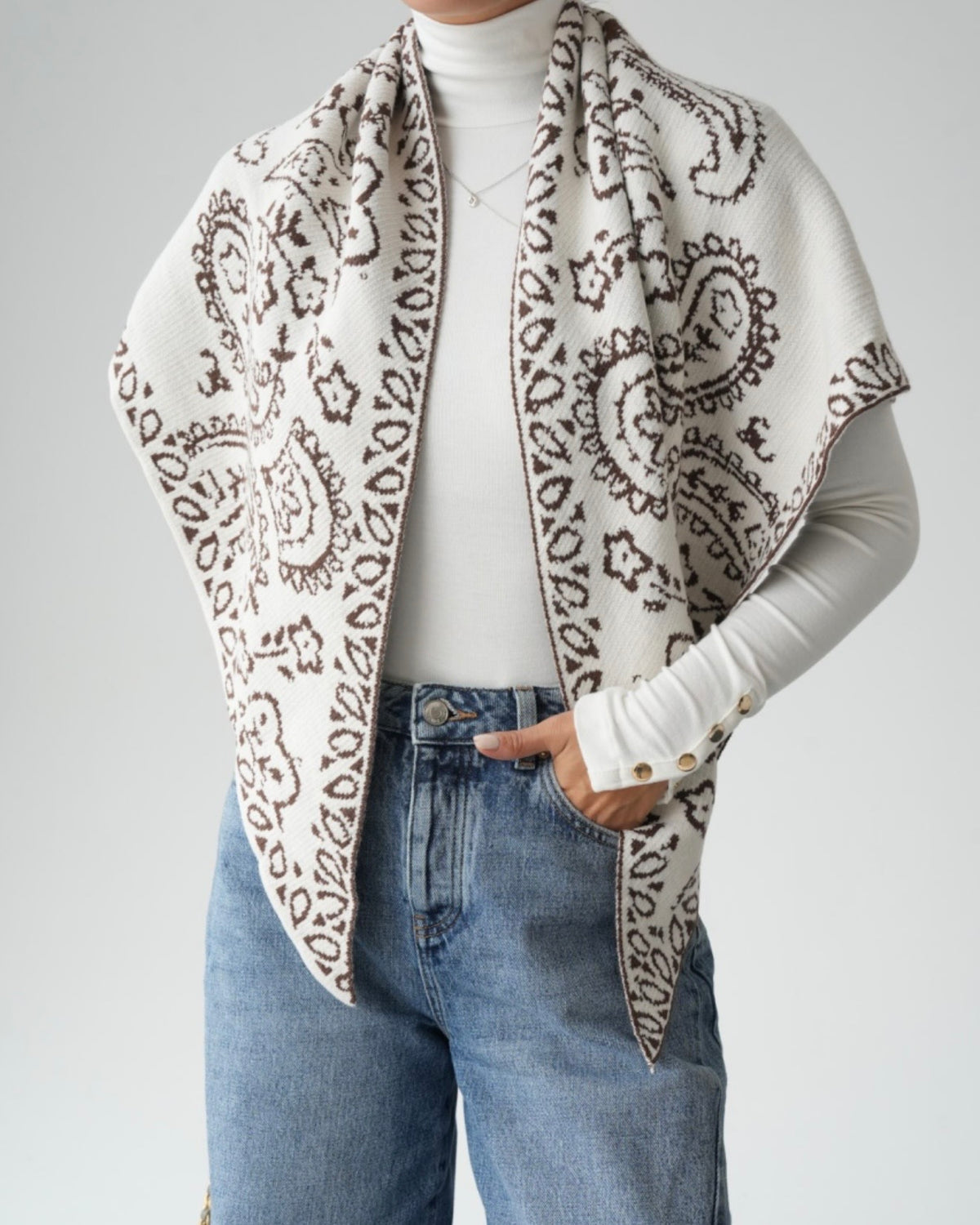 Beige Scarf