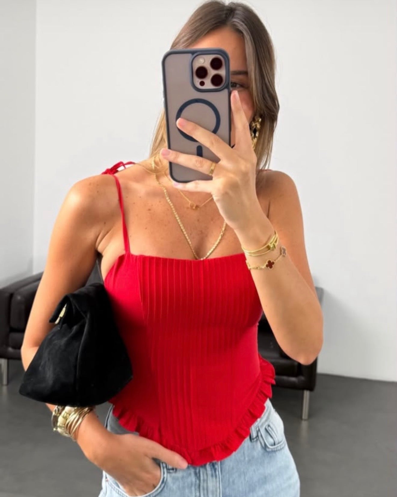 Red Pia Top