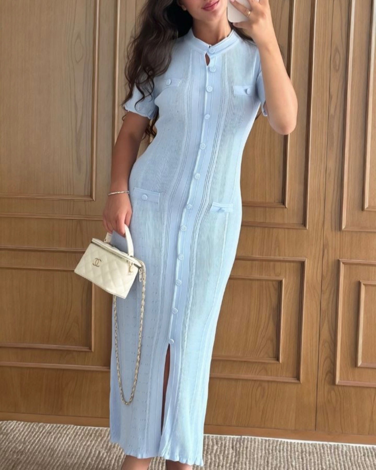 Blue Maxi Sndro Dress