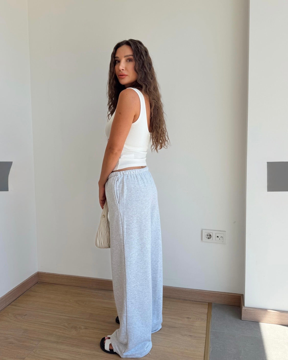 Gray Sweatpants