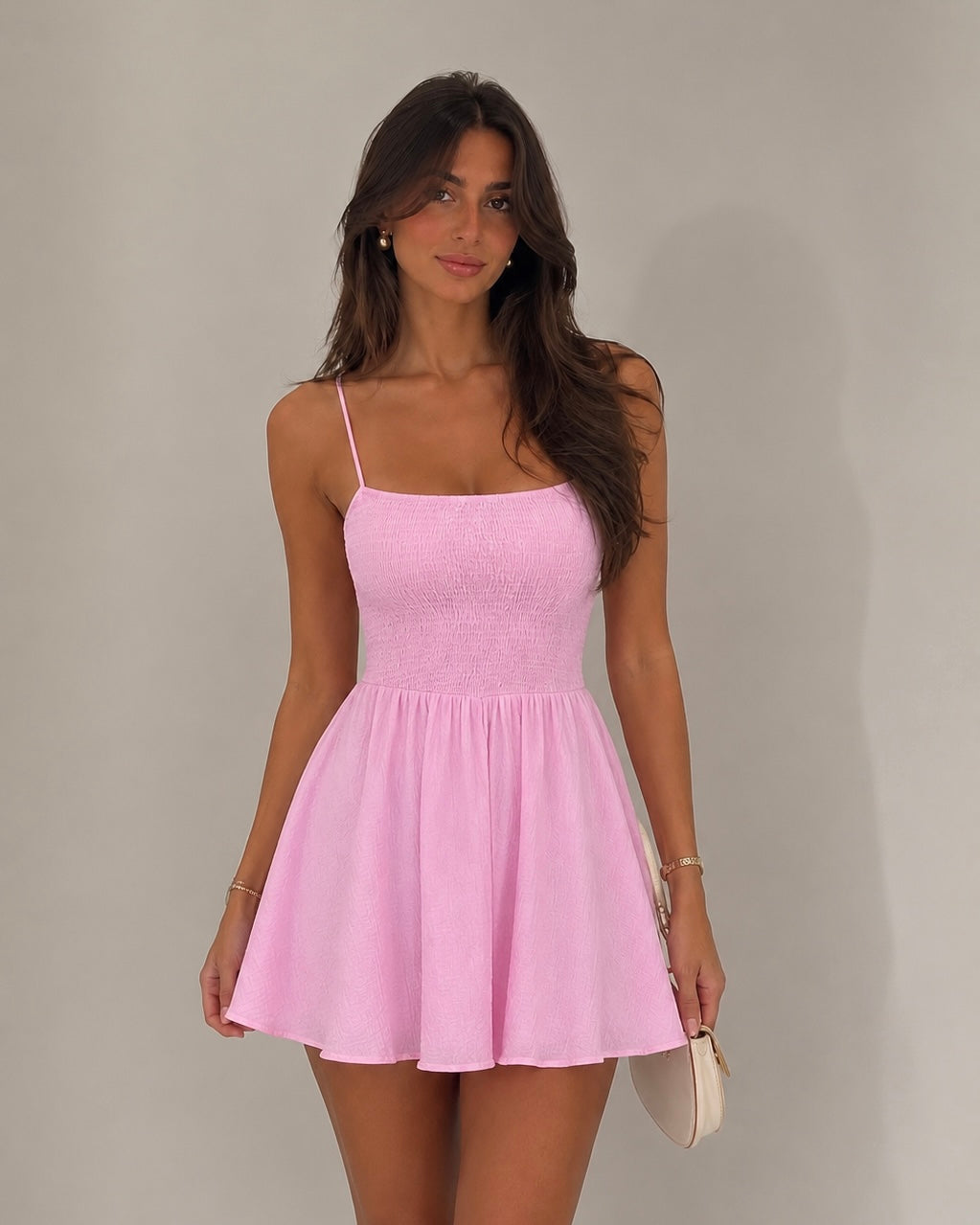 Pink Mini Dress
