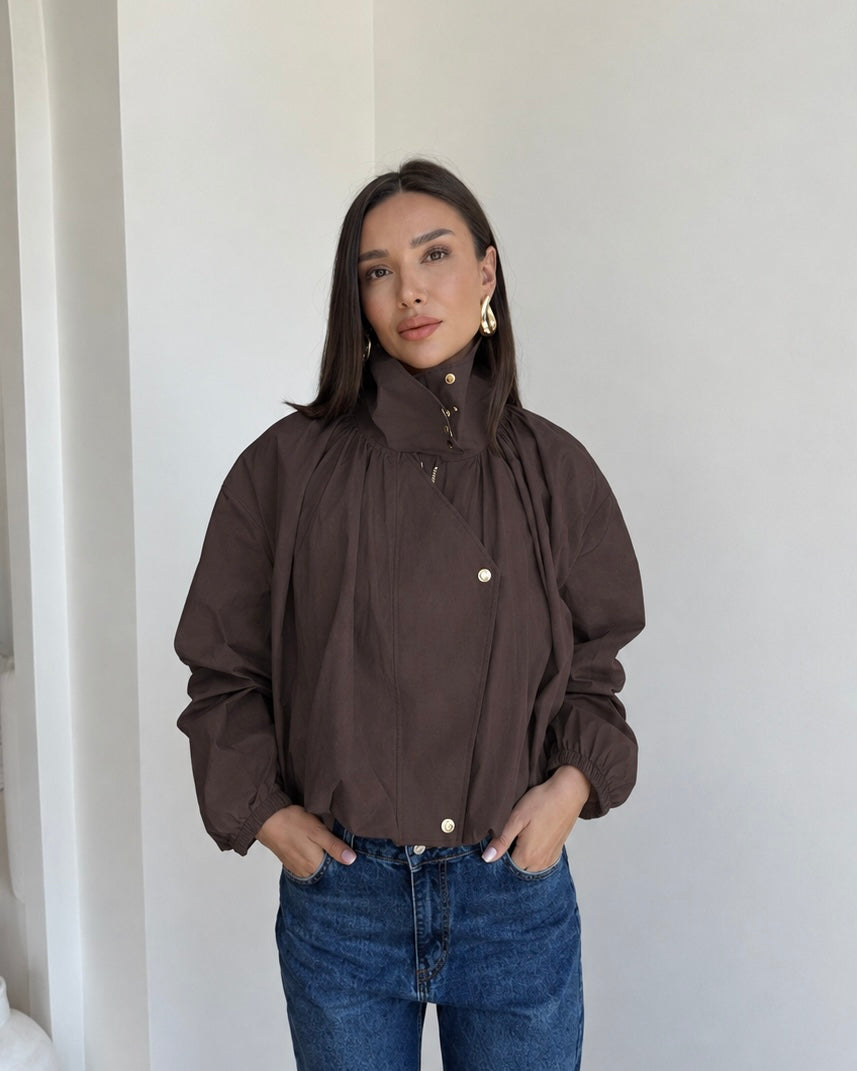 Brown Bomber Jacket
