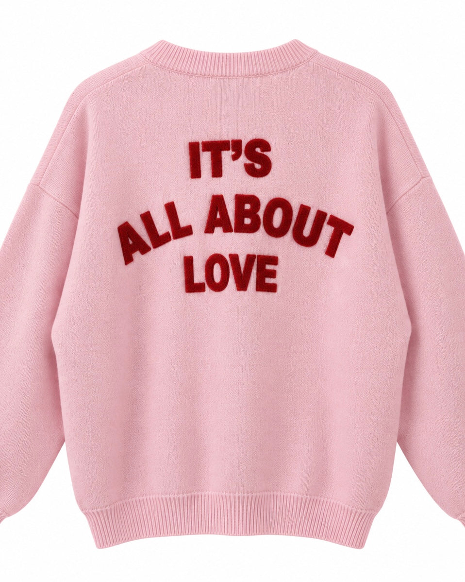 Pink Love Sweater
