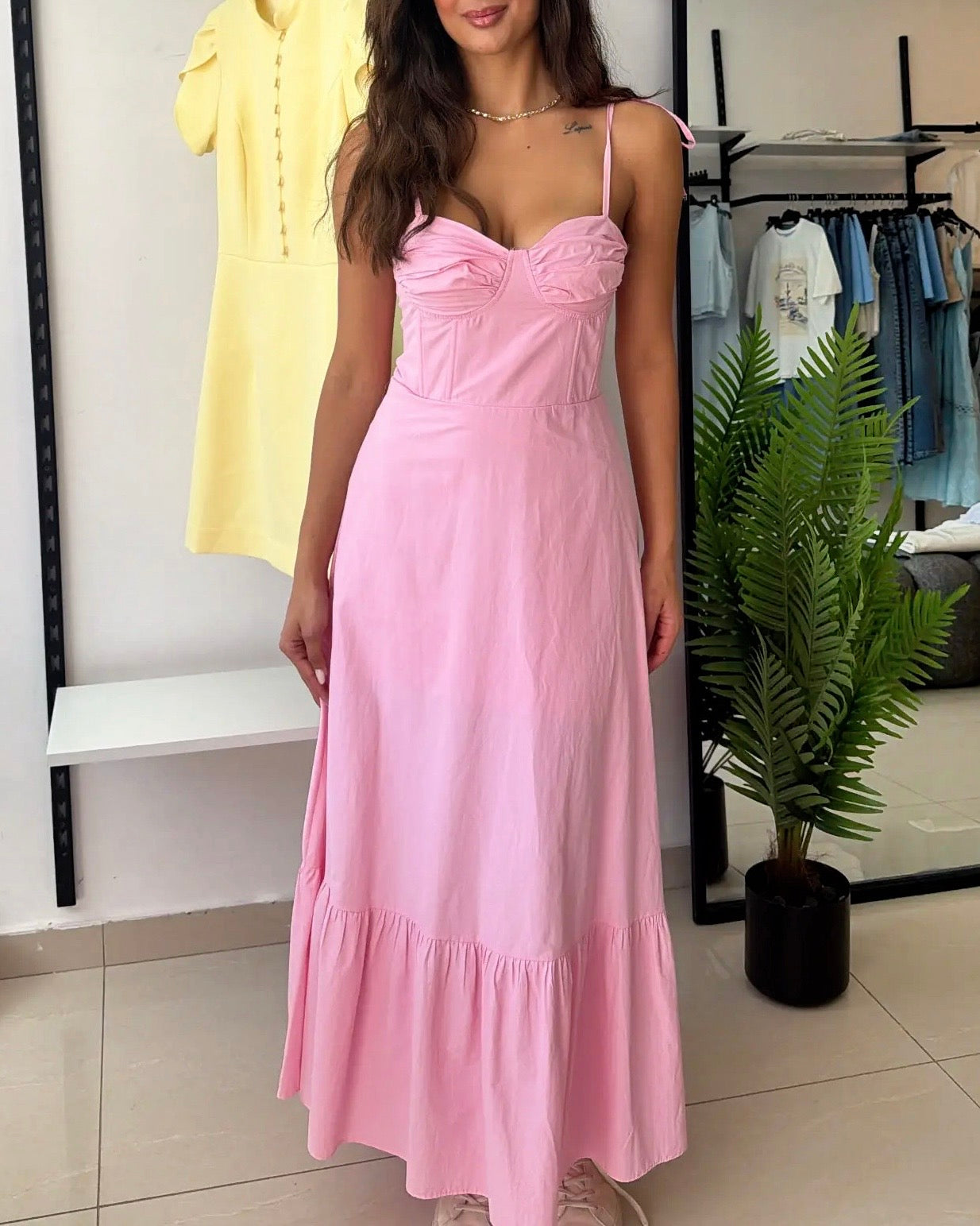 Pink Maxi Dress