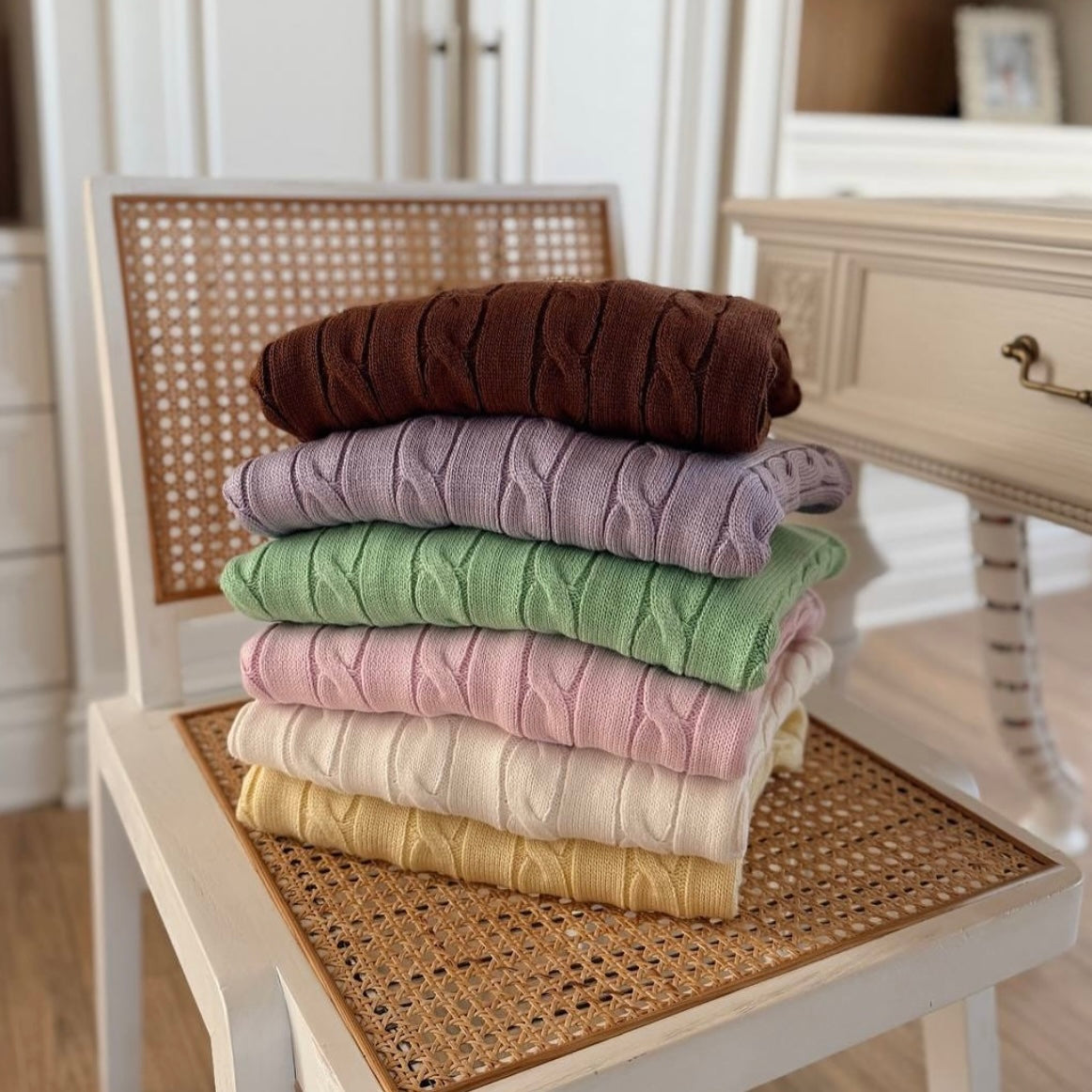 Brown Knit Sweater