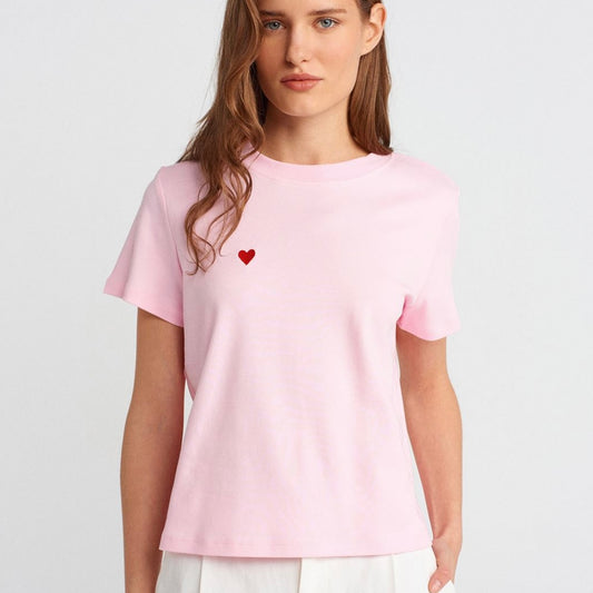 Pink Heart T-Shirt