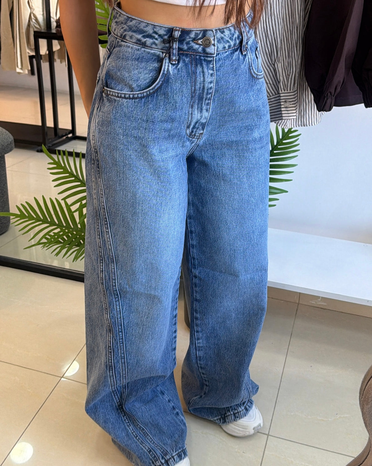 Blue Denim Pants 12