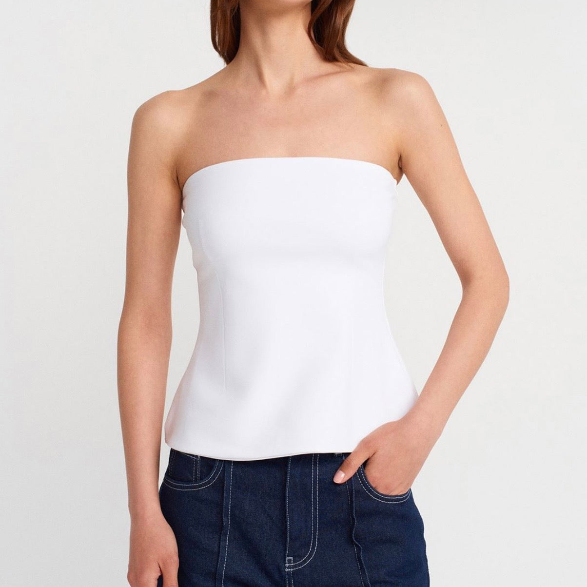 Strapless Top