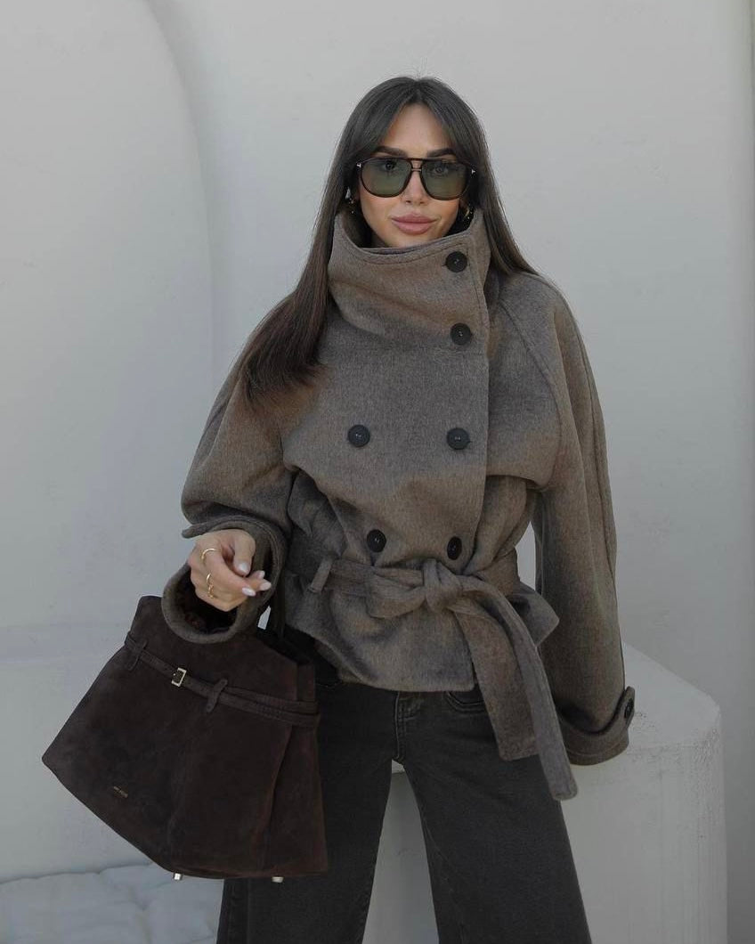 Mocha Short Coat