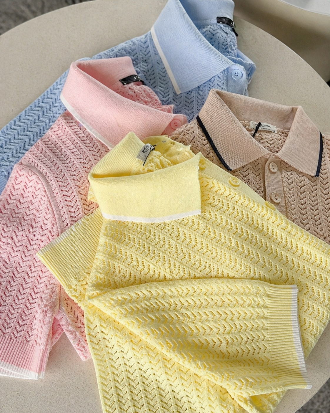 Colorful Knit Top