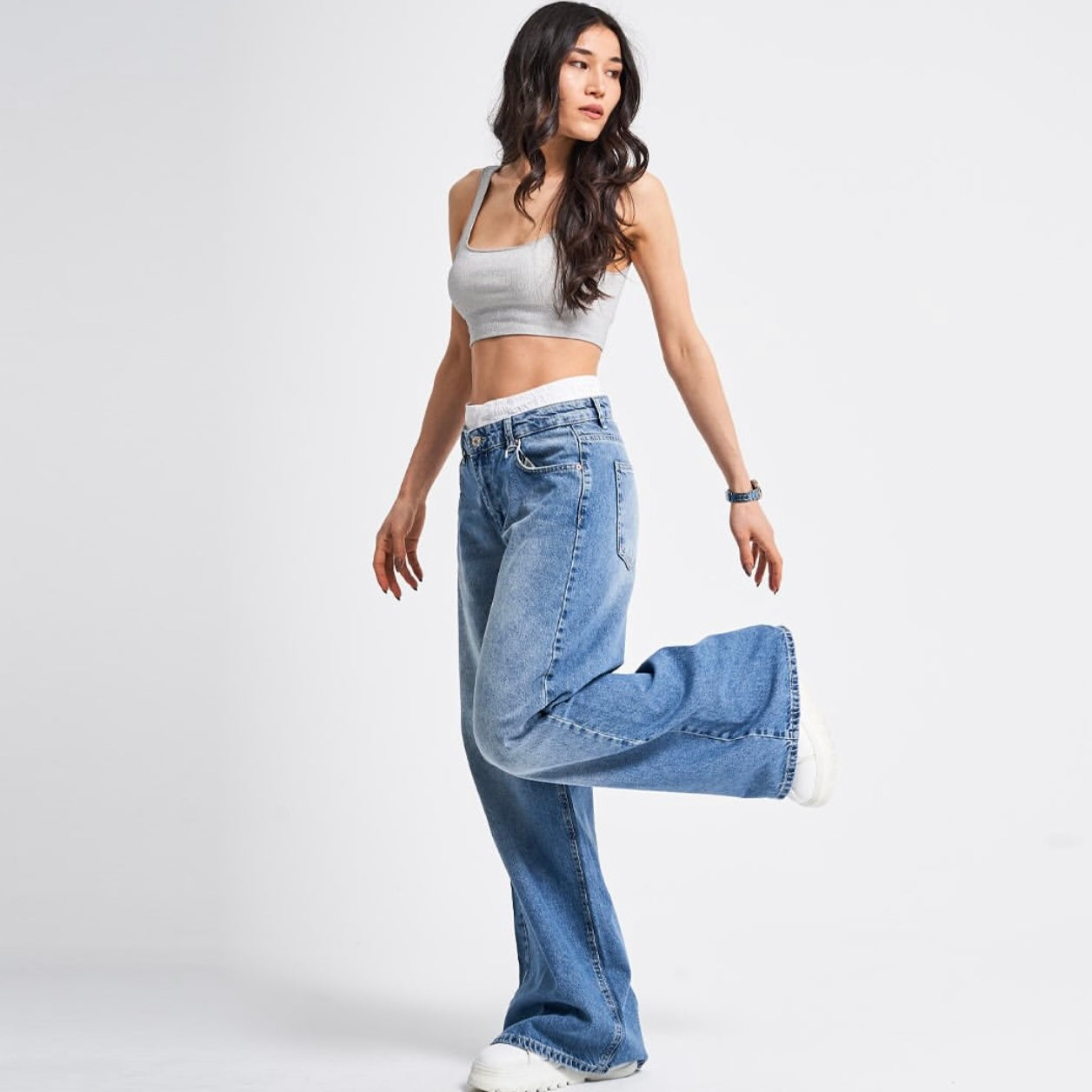 Boxer Denim Pants